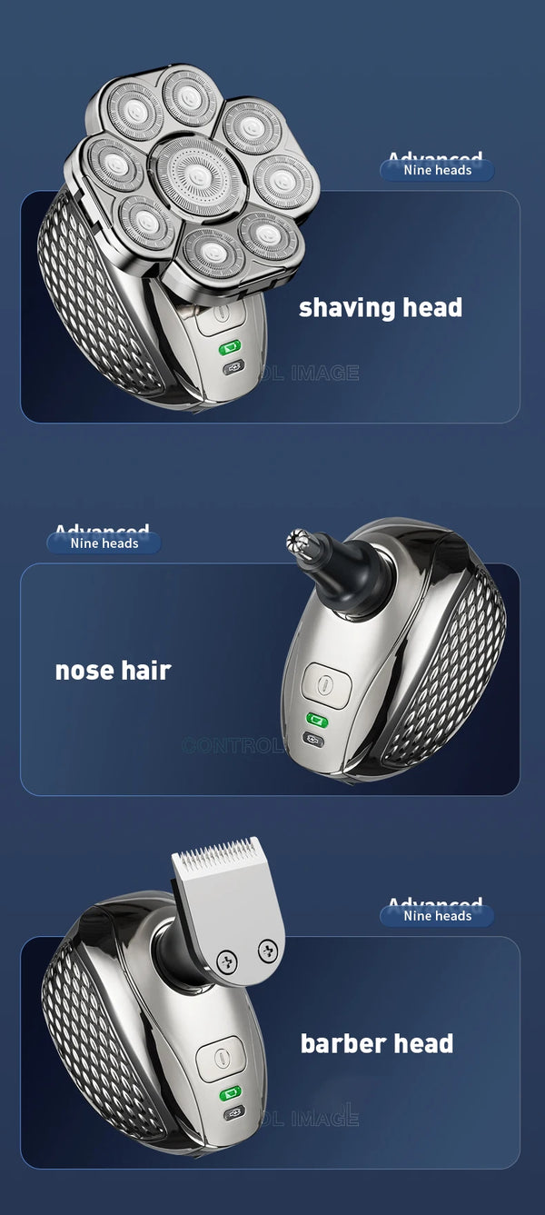 Smooth Glide Head Shaver